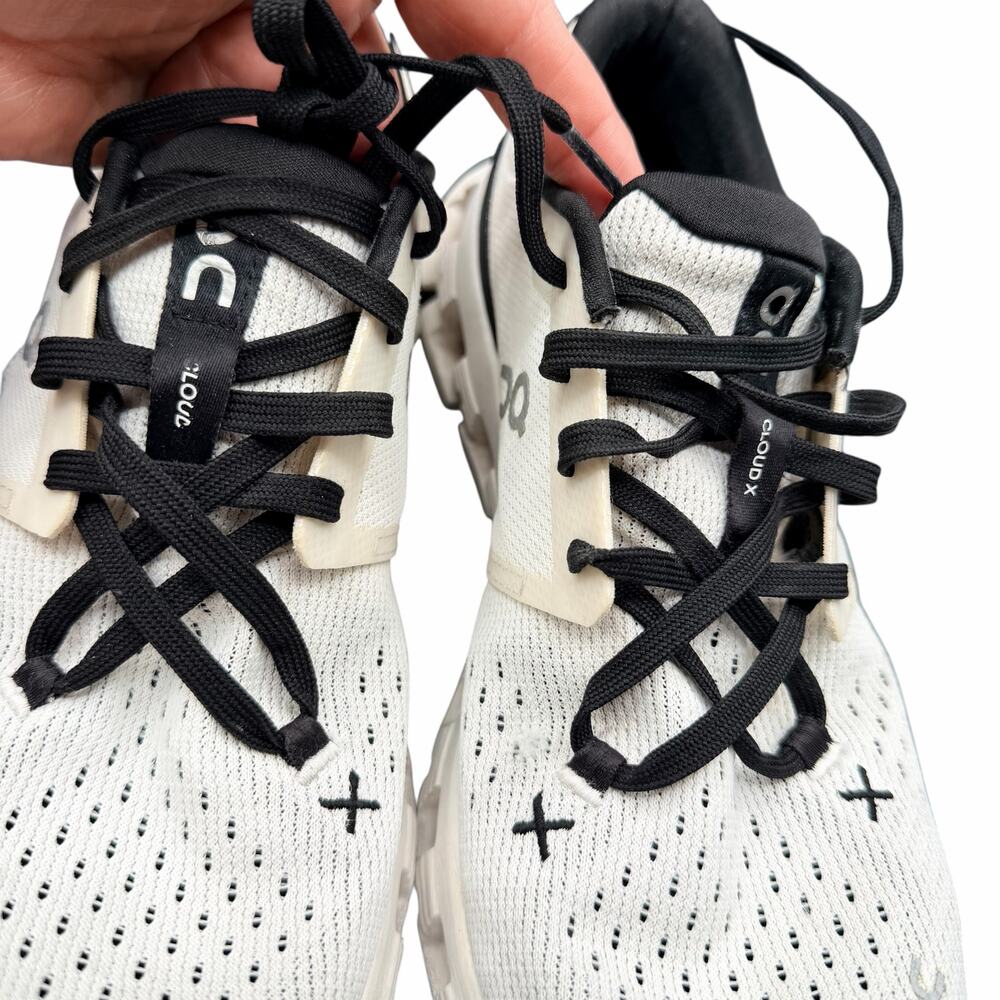 On Running Cloud X White Black Running Shoes Women’s 8.5 EU40 - Picture 15 of 16